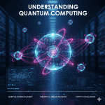 A visualization of a qubit, key to understanding quantum computing.